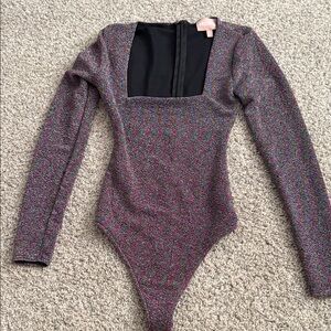 Miu Miu Colorful Long Sleeve Kids Bodysuit